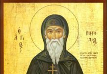 Pomenirea Sfântului Cuvios Patapie