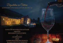 La Castelul Cantacuzino din Buşteni, degustare de vinuri