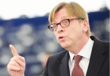 Guy Verhofstadt candidează la președinția Parlamentului European
