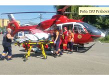 Grav accident rutier la Tătărani, victima – preluată de un elicopter SMURD