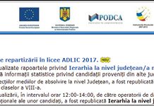 Peste 4.000 de elevi au fost repartizaţi, computerizat, în liceele prahovene