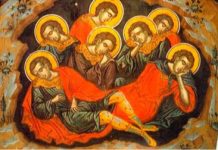 Pomenirea Sfinţilor şapte tineri din Efes