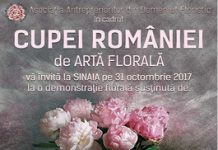 La Sinaia se desfăşoară Cupa României de Artă Florală