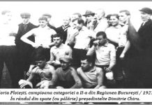 PAGINI MEMORABILE DIN ISTORIA FOTBALULUI PRAHOVEAN