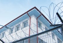 Teren de fotbal agrementat FIFA la noua închisoare de 1000 de locuri din Berceni