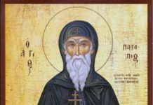 Pomenirea Sfântului Cuvios Patapie