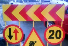 Lucrări de reparaţii la trecerea la nivel cu calea ferată de la intersecţia DN 1B cu linia Ploieşti-Măneciu