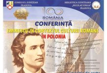 Invitaţie pentru a ni-l reaminti pe Eminescu