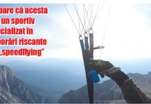 Desfăşurare de forţe pentru căutarea unui parapantist american dispărut în Bucegi