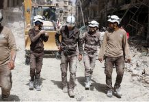 Rusia cere retragerea „căştilor albe” din Siria