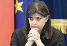 SIIJ: Laura Codruţa Kovesi, urmărită penal pentru constituire de grup infracţional organizat
