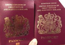 Marea Britanie a început să emită paşapoarte care nu includ cuvintele „Uniunea Europeană”