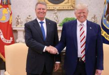Preşedinţii Klaus Iohannis şi Donald Trump au adoptat o declaraţie comună privind întărirea relaţiilor România-SUA