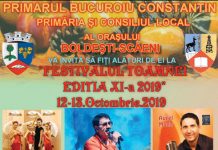 Festivalul toamnei – weekend de sărbătoare la Boldeşti-Scăeni
