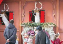 Nu doar magazinele se pregătesc de Sărbătorile de Iarnă, ci şi… poliţia