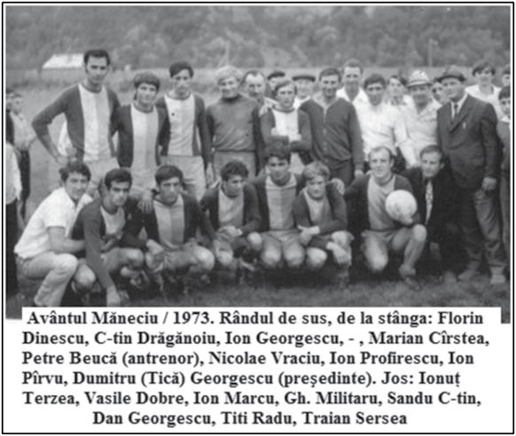 Avantul Maneciu 1973
