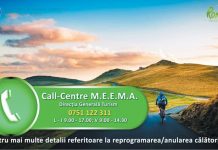 Call-center pentru cei care au întrebări despre reprogramarea călătoriilor sau anularea acestora