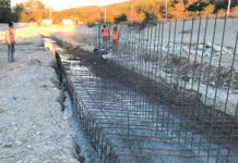 Consiliul Județean Prahova pune în siguranță un mal al râului Teleajen, la Drajna