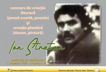În căutarea de noi talente, Biblioteca Judeţeană “Nicolae Iorga“ Prahova a lansat Concursul de creaţie literară şi plastică “Ion Stratan”