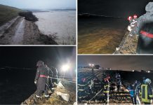 Apele învolburate ale râului Teleajen au distrus parțial digul fostei gropi de gunoi a Ploieștiului