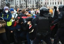 Proteste masive în Rusia în sprijinul lui Alexei Navalnîi