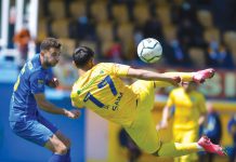 S-au „înmuiat” la pauză!