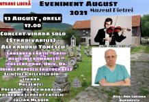 Vă așteptăm, vineri, 13 august, de la orele 17.00, la un triplu eveniment la Muzeul Pietrei