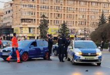 Autospecială a poliţiei, implicată într-un accident rutier în Ploieşti