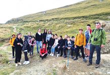 Parcul Naţional Bucegi – luat la pas de către elevi de la Şcoala Generală Buciumeni