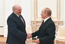 Preşedintele Belarusului s-a întâlnit la Moscova cu Vladimir Putin