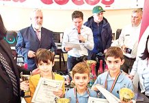 Medalii pentru şahişti