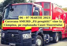 Caravana SMURD „Fii pregătit“ – la Câmpina