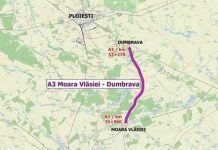 Autostrada A3 va avea trei benzi pe sens între Moara Vlăsiei și Dumbrava. Două firme de proiectare, interesate de lucrare