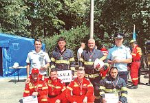 Reprezentanţii ISU Prahova – pe treapta a doua a podiumului de premiere la Competiţia naţională de descarcerare