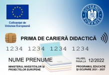 Cardurile cu prime pentru cadrele didactice şi nedidactice – alimentate până la sfârşitul acestei luni