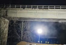 Podul feroviar de la Câmpina, peste DN1, a devenit istorie!