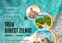 Trenul internaţional „România“ va circula zilnic între Bucureşti şi Istanbul/Halkali, Varna, Sofia şi retur, din 14 iunie