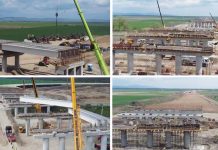 Prind contur podurile de pe lotul Dumbrava-Mizil al autostrăzii A7