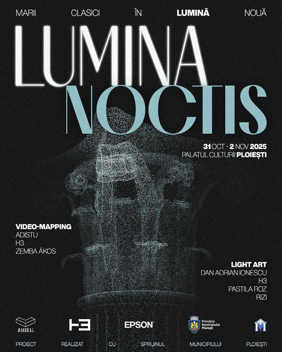 afis proiectul ”Lumina Noctis”