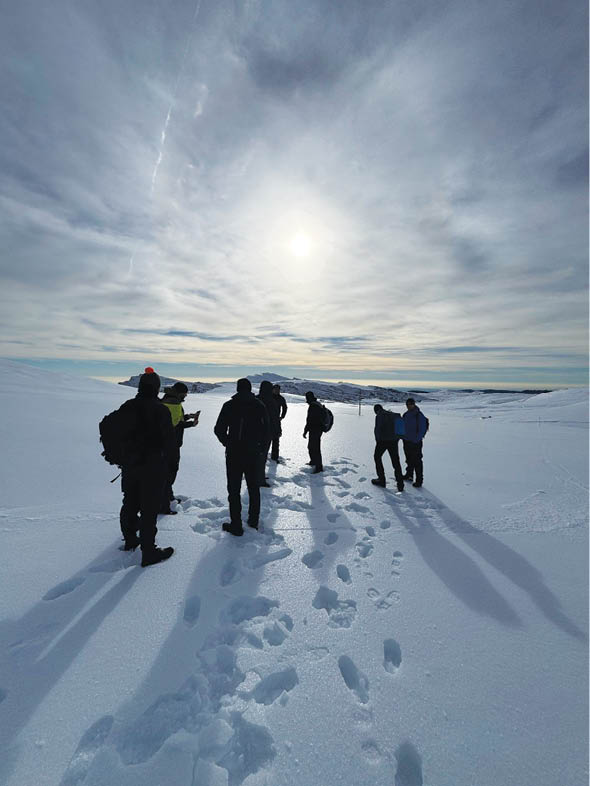 Cursuri de supravieţuire _ montan _ iarnă _ Sinaia