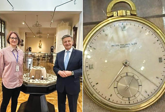 Muzeul Ceasului din Ploiești_ambasadorul Elveției