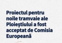Primarul Mihai Polițeanu: Comisia Europeană a aprobat finanțarea nerambursabilă de 9 milioane de euro pentru achiziția de tramvaie noi la Ploiești