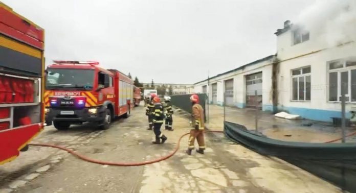 incendiu hala Ploiesti