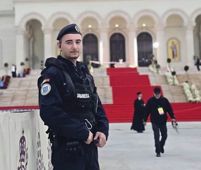 Subofiţerul Ionuţ Popa_jandarmi