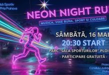 Alergare de noapte, culoare și energie: alPHa Running Club organizează prima ediție Neon Night Run în Ploiești